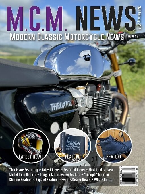 Title details for Modern Classic Motorcycle News by Modern Classic Motorcycle News - Available